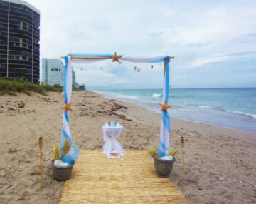 Beach Wedding Archway